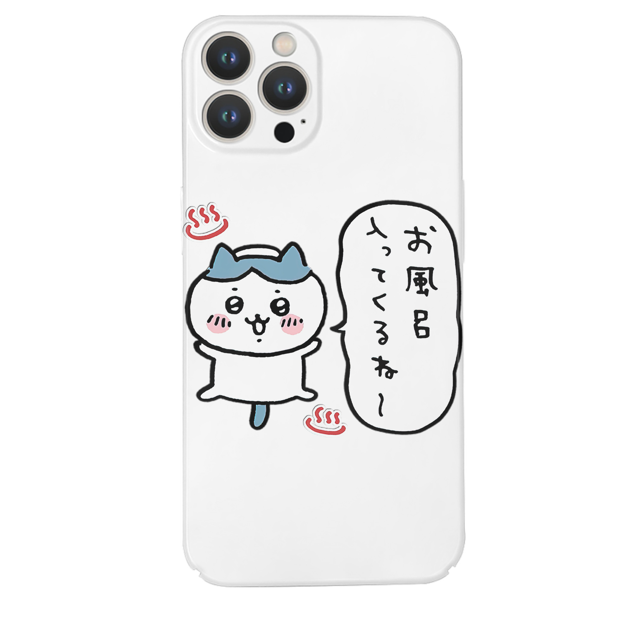 （画像用） ちいかわ ハチワレ Chii-kawa hachiware 【iPhone 14シリーズ対応】ハードケース